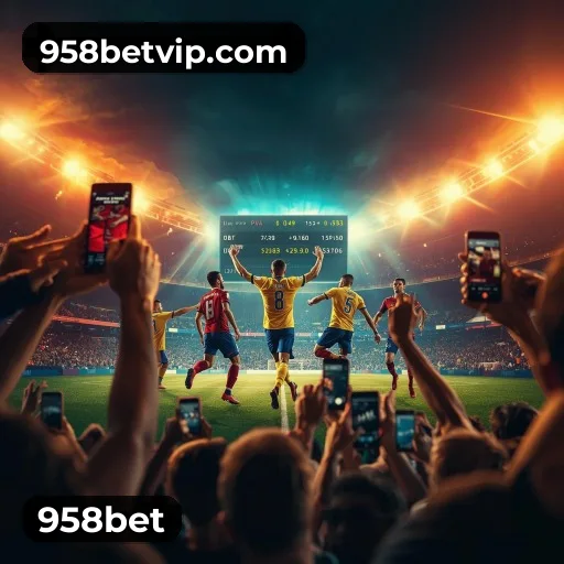 Comparação APP mobile vs versão web da 958bet